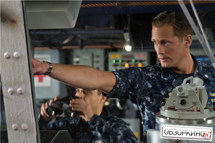 Alexander Skarsgard в фильме Морской бой (Battleship)