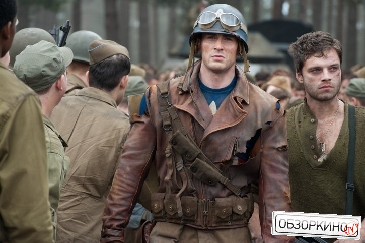 Chris Evans в фильме Первый мститель (Captain America First Avenger)