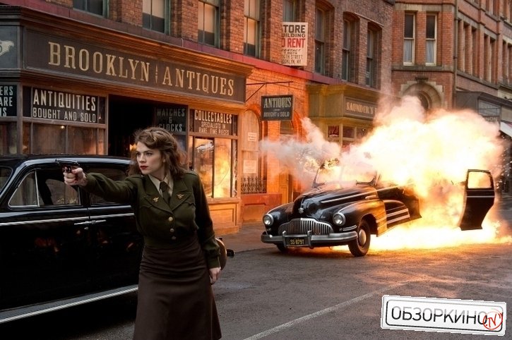 Hayley Atwell в фильме Первый мститель (Captain America First Avenger)