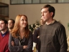 Ed Helms и Anne Heche в фильме Совсем не бабник (Cedar Rapids)