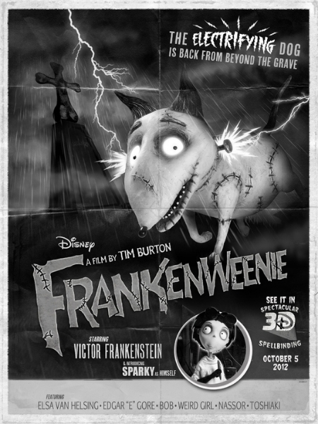 Мультфильм Франкенвини (Frankenweenie)