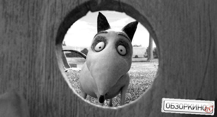 Сцена из мультфильма Франкенвини (Frankenweenie)