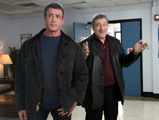 Sylvester Stallone и Robert De Niro в фильме Забойный реванш (Grudge Match)