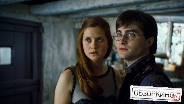 Daniel Radcliffe и Bonnie Wright в фильме Гарри Поттер и дары смерти. Часть 1 (Harry Potter And The Deathly Hallows Part 1)