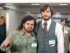 Ashton Kutcher и Josh Gad в фильме Джобс Империя соблазна (Jobs)