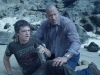 Josh Hutcherson и Dwayne Johnson в фильме Путешествие 2: таинственный остров (Journey 2: The Mysterious Island)