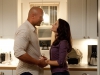Dwayne Johnson и Kristin Davis в фильме Путешествие 2: таинственный остров (Journey 2: The Mysterious Island)