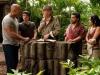 Michael Caine, Dwayne Johnson, Luis Guzman, Vanessa Hudgens и Josh Hutcherson в фильме Путешествие 2: таинственный остров (Journey 2: The Mysterious Island)