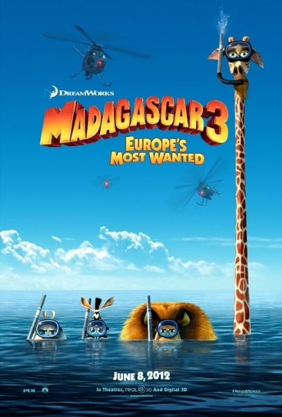 Мультфильм Мадагаскар (Madagascar 3)