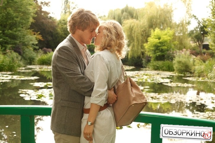 Owen Wilson и Rachel McAdams в фильме Полночь в Париже (Midnight in Paris)