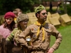 Jason Schwartzman, Jared Gilman и Kara Hayward в фильме Королевство полной луны (Moonrise Kingdom)