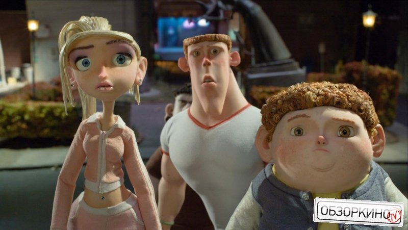 Сцена из мультфильма Паранорман или как приручить зомби (Paranorman)