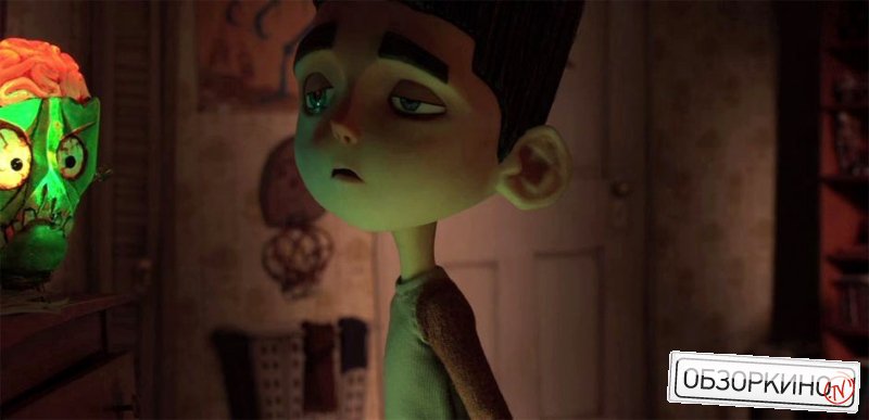 Сцена из мультфильма Паранорман или как приручить зомби (Paranorman)