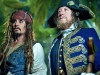 Johnny Depp и Geoffrey Rush в фильме Пираты карибского моря: на странных берегах (Pirates of the Caribbean On Stranger Tides)