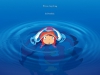 Мультфильм Рыбка Поньо на утесе (Ponyo)