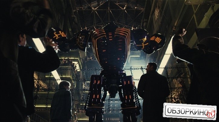 Сцена из фильма Живая сталь (Real Steel)