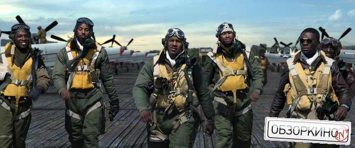 David Oyelowo, Elijah Kelley, Leslie Odom Jr., Michael B. Jordan, Nate Parker и Kevin Phillips в фильме Красные хвосты (Red Tails)