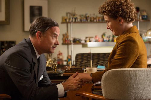 Tom Hanks и Emma Thompson в фильме Спасти мистера Бэнкса (Saving Mister Banks)