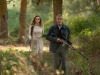 George Clooney и Violante Placido в фильме Американец (The American)