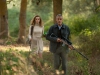 George Clooney и Violante Placido в фильме Американец (The American)