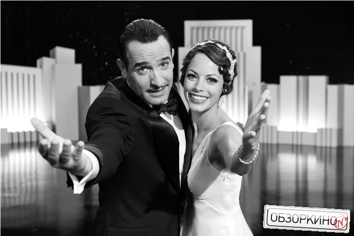 Jean Dujardin и Berenice Bejo в фильме Артист (The Artist)