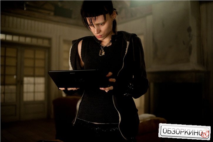 Rooney Mara в фильме Девушка с татуировкой дракона (The Girl with the Dragon Tattoo)