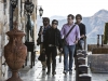 Bradley Cooper, Zach Galifianakis, Ken Jeong и Ed Helms в фильме Мальчишник Часть 3 (The Hangover Part III)