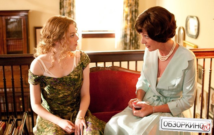 Emma Stone и Allison Janney в фильме Прислуга (The Help)