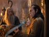 Ian McKellen и Hugo Weaving в фильме Хоббит Нежданное путешествие (The Hobbit An Unexpected Journey)