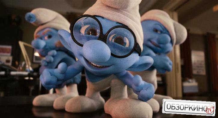 Сцена из фильма Смурфики (The Smurfs)