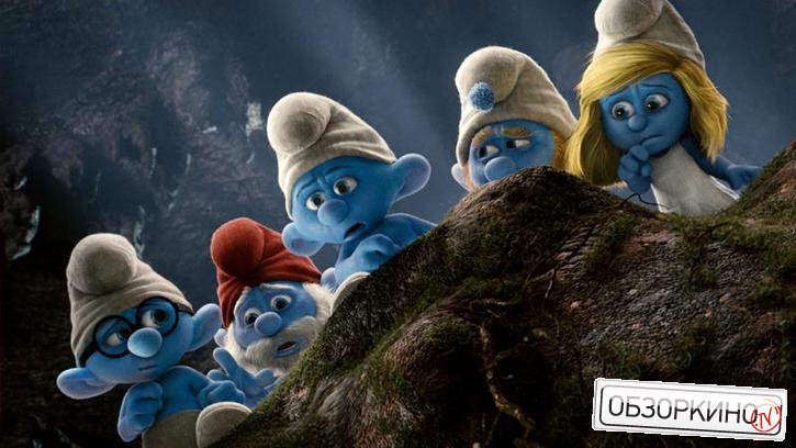 Сцена из фильма Смурфики (The Smurfs)