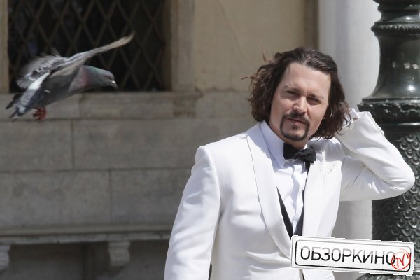 Johnny Depp на съемочной площадке фильма Турист (The Tourist)