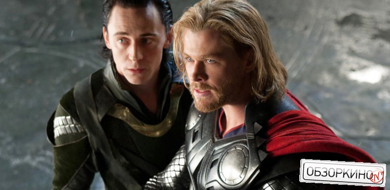 Tom Hiddleston и Chris Hemsworth в фильме Тор (Thor)