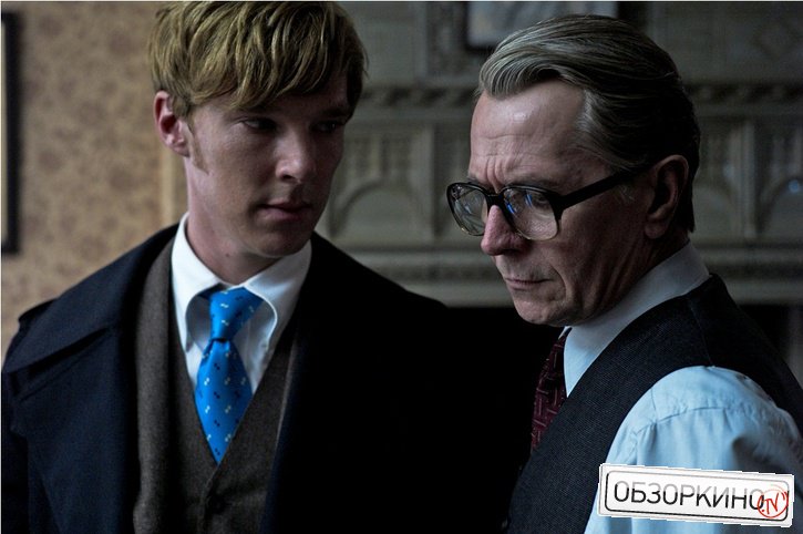 Benedict Cumberbatch и Gary Oldman в фильме Шпион, выйди вон (Tinker, Tailor, Soldier, Spy)