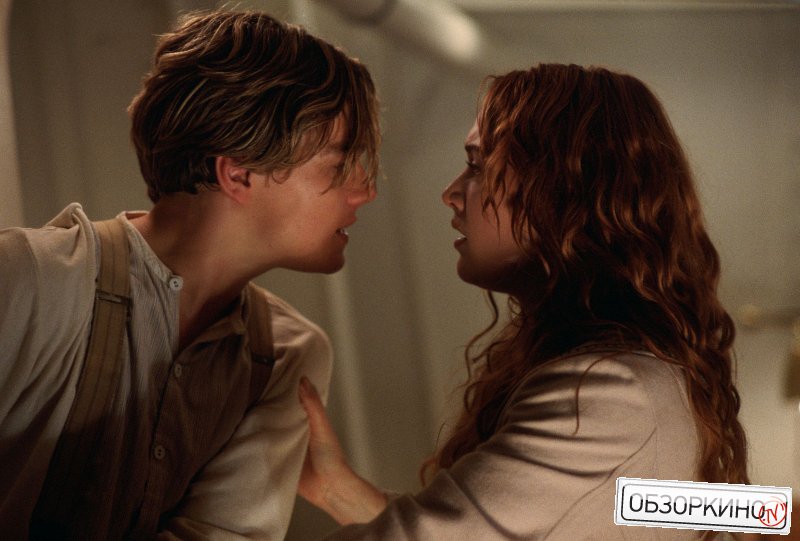 Leonardo DiCaprio и Kate Winslet в фильме Титаник (Titanic)