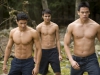 Alex Meraz, Kiowa Gordon и Chaske Spencer в фильме Сумерки. Новолуние (Twilight New Moon)