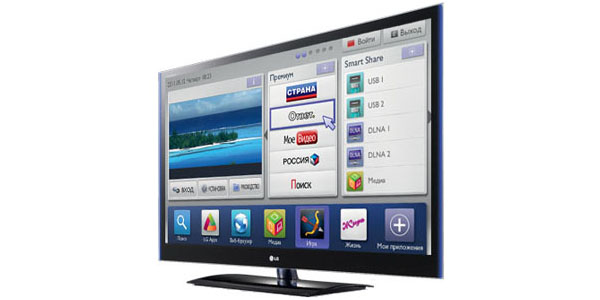 Zoomby теперь в телевизорах LG Smart TV